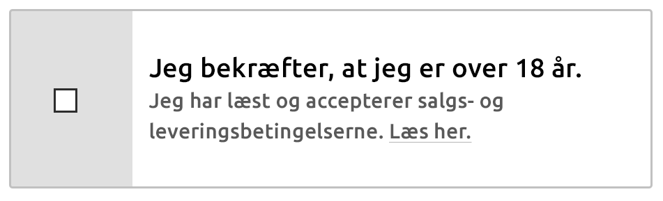 Denne tekst godtog sikkerhedsstyrelsen som værende acceptabel.